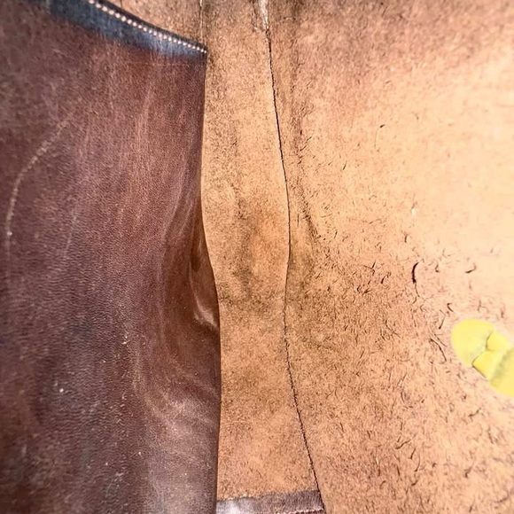 👜 COACH Cashin Vintage NYC Crescent Metal Tag Beautifully Textured Mocha 9235 - Picture 10 of 16